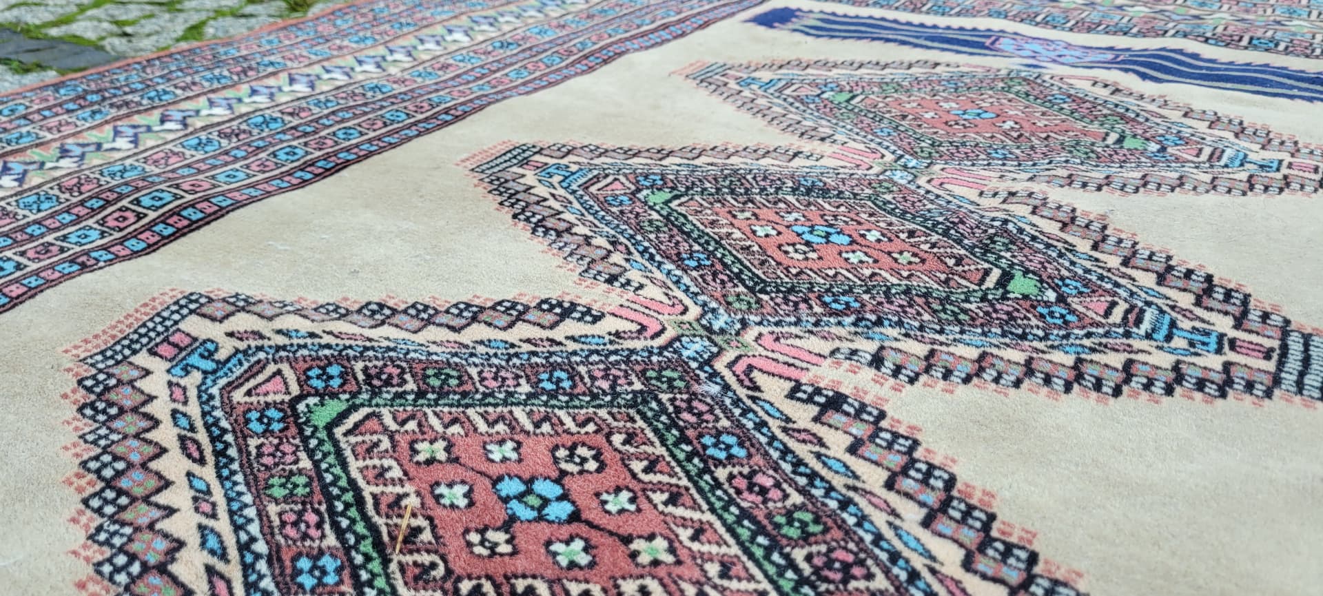 Dywan Buchara 130x200 cm, multikolor, wełna, Pakistan - 130068