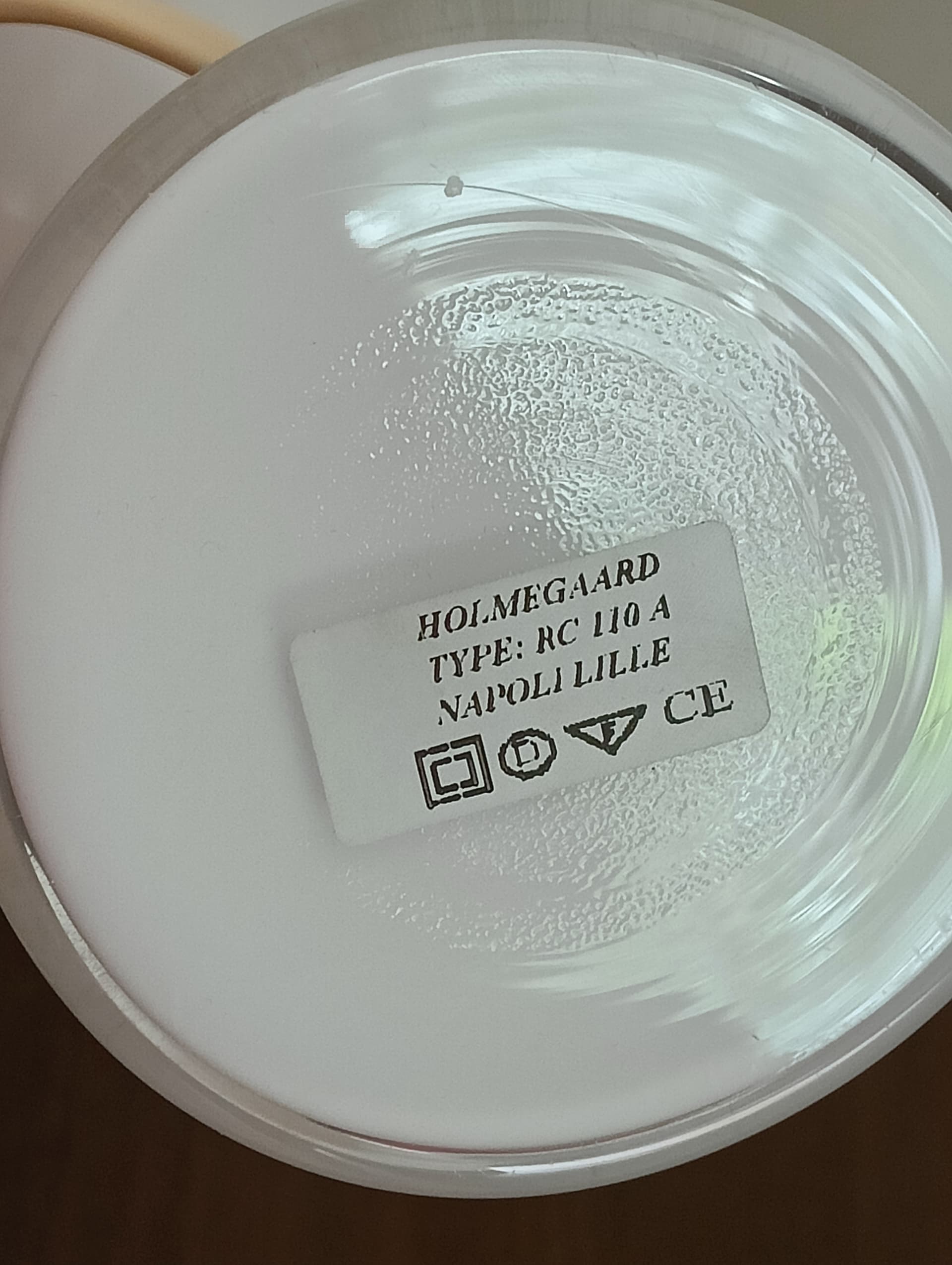 Para lamp stołowych Holmegaard Napoli, Dania, lata 90 - 130133