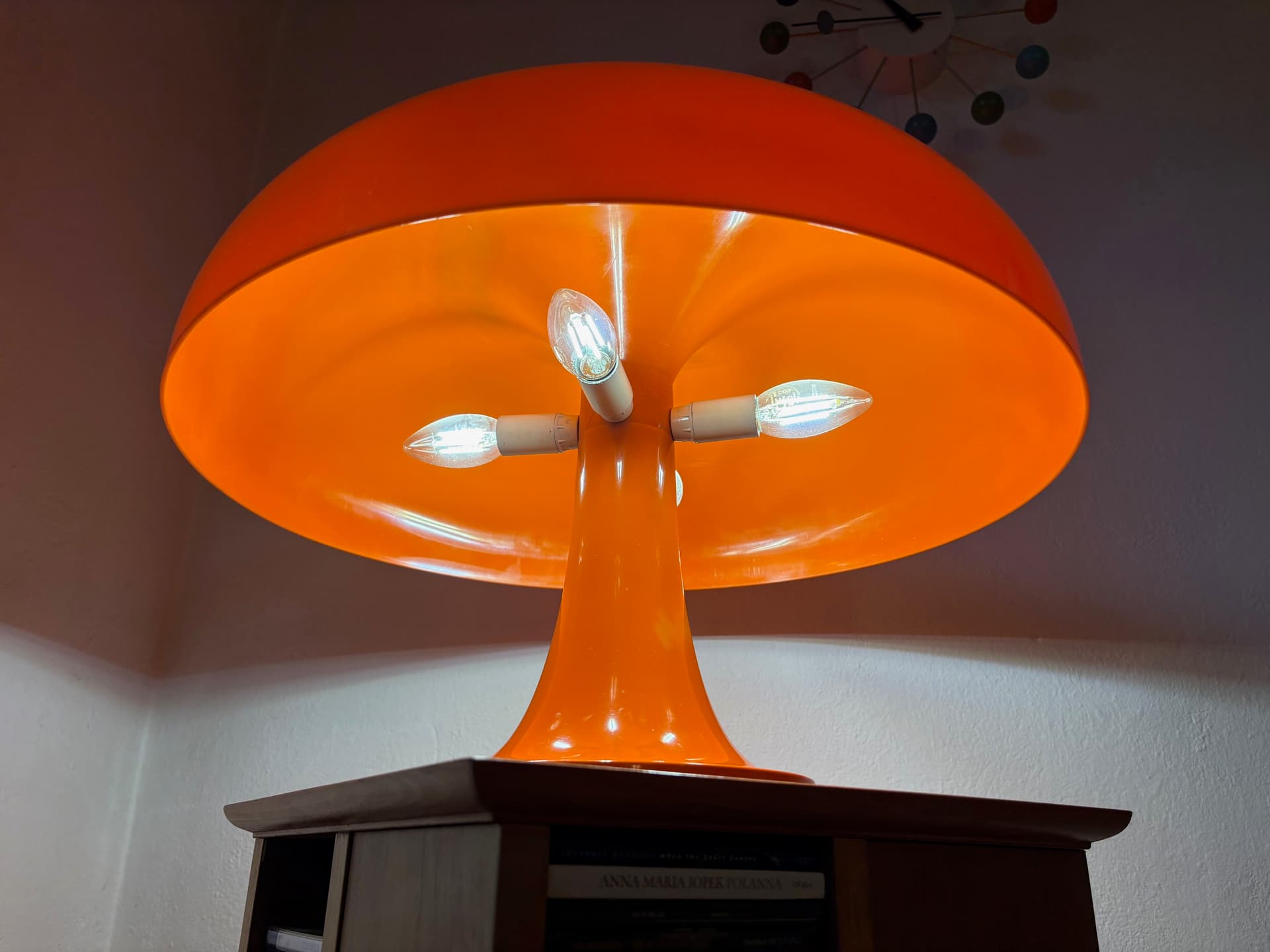 Lampa stołowa Nesso, proj. G. Mattoli, Studio Artemide, Włochy, 1967 r. - 130155