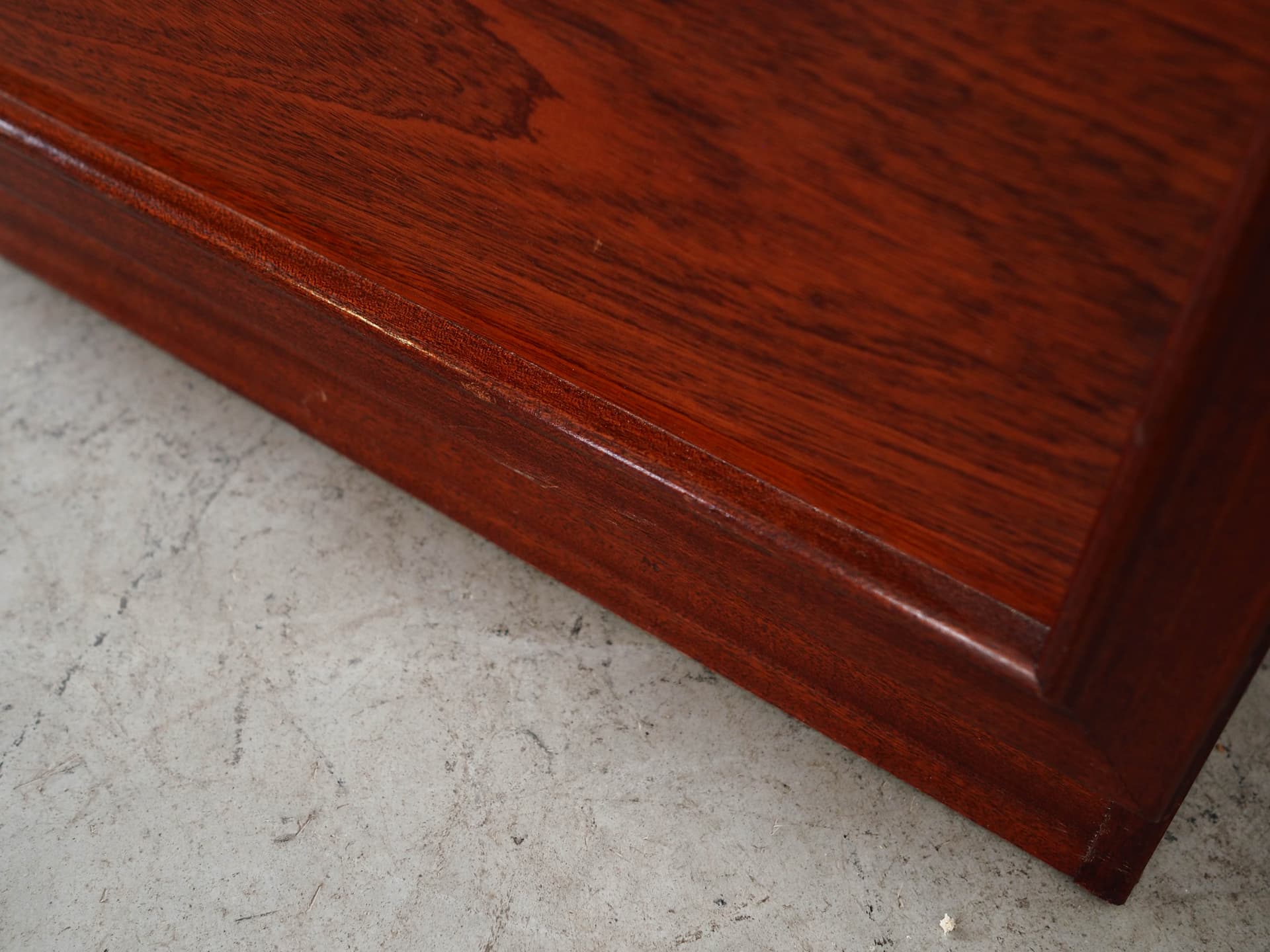 Komoda, mahoń ciemny, Dania, lata 80. - 130309