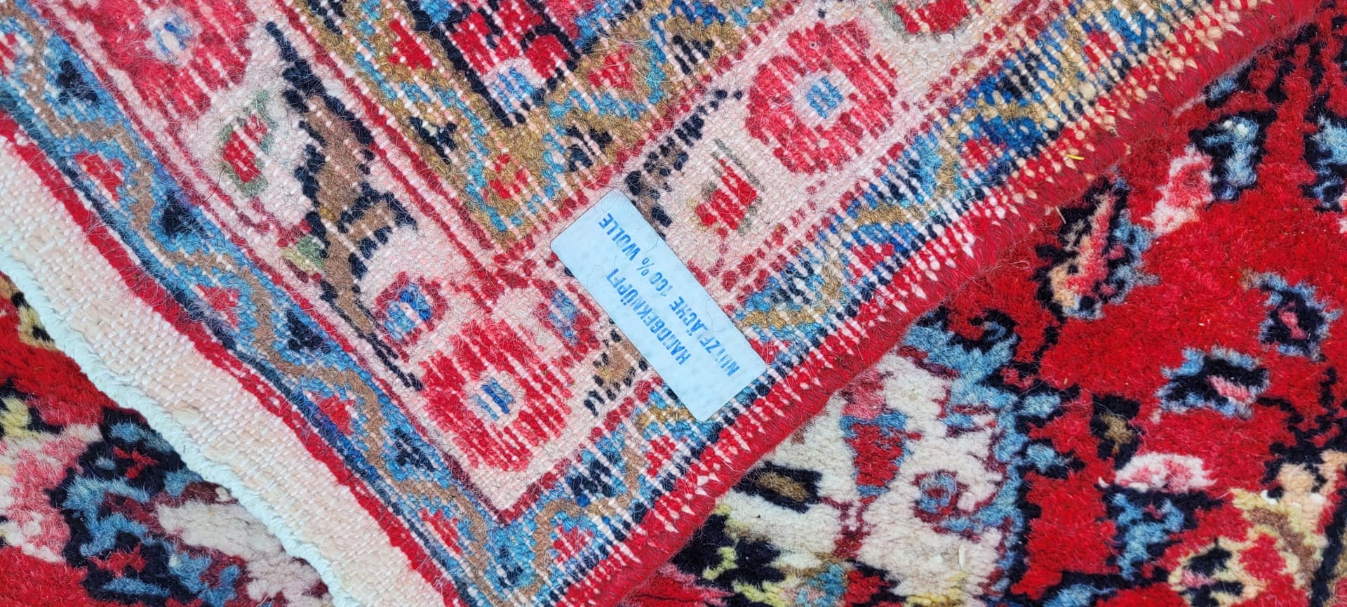 Runner Hamadan 78x285 cm, red, wool, Iran, 1920s. - 130622