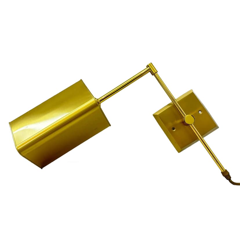 Kinkiet, mosiądz złoty, Niemcy, lata 70.