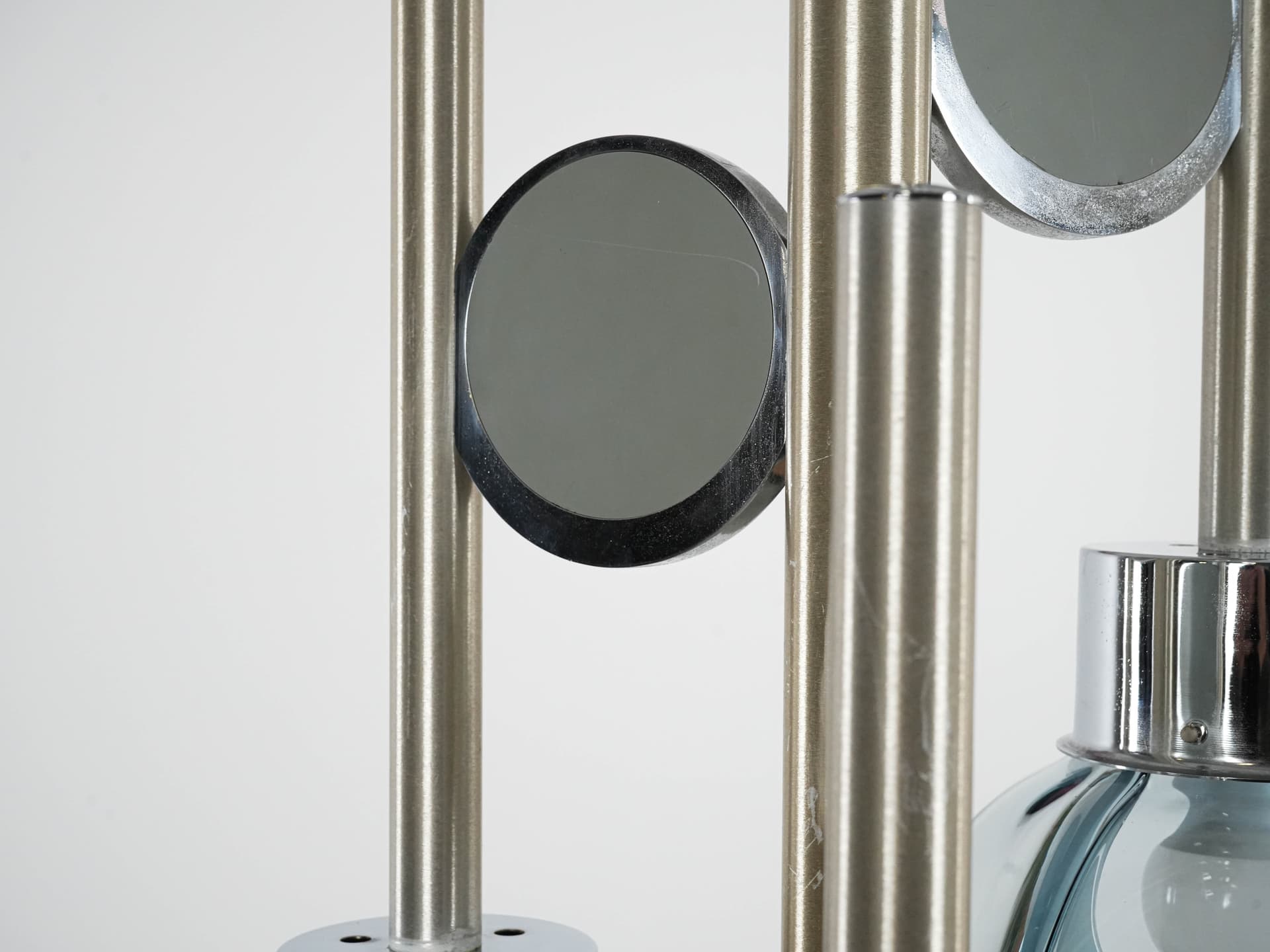 Żyrandol Space Age, szkło Murano niebieski, Włochy, lata 70. - 131127