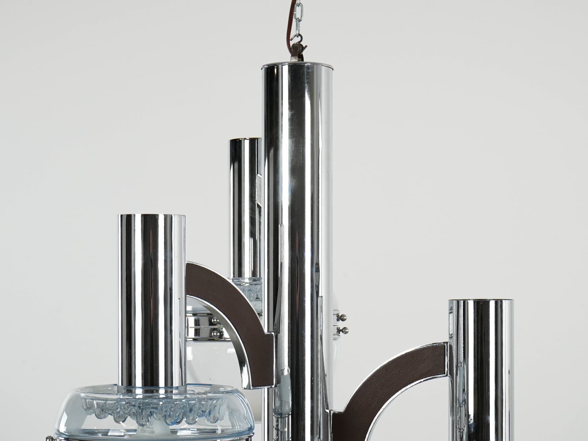 Żyrandol Space Age, szkło Murano, Włochy, lata 70 - 131161