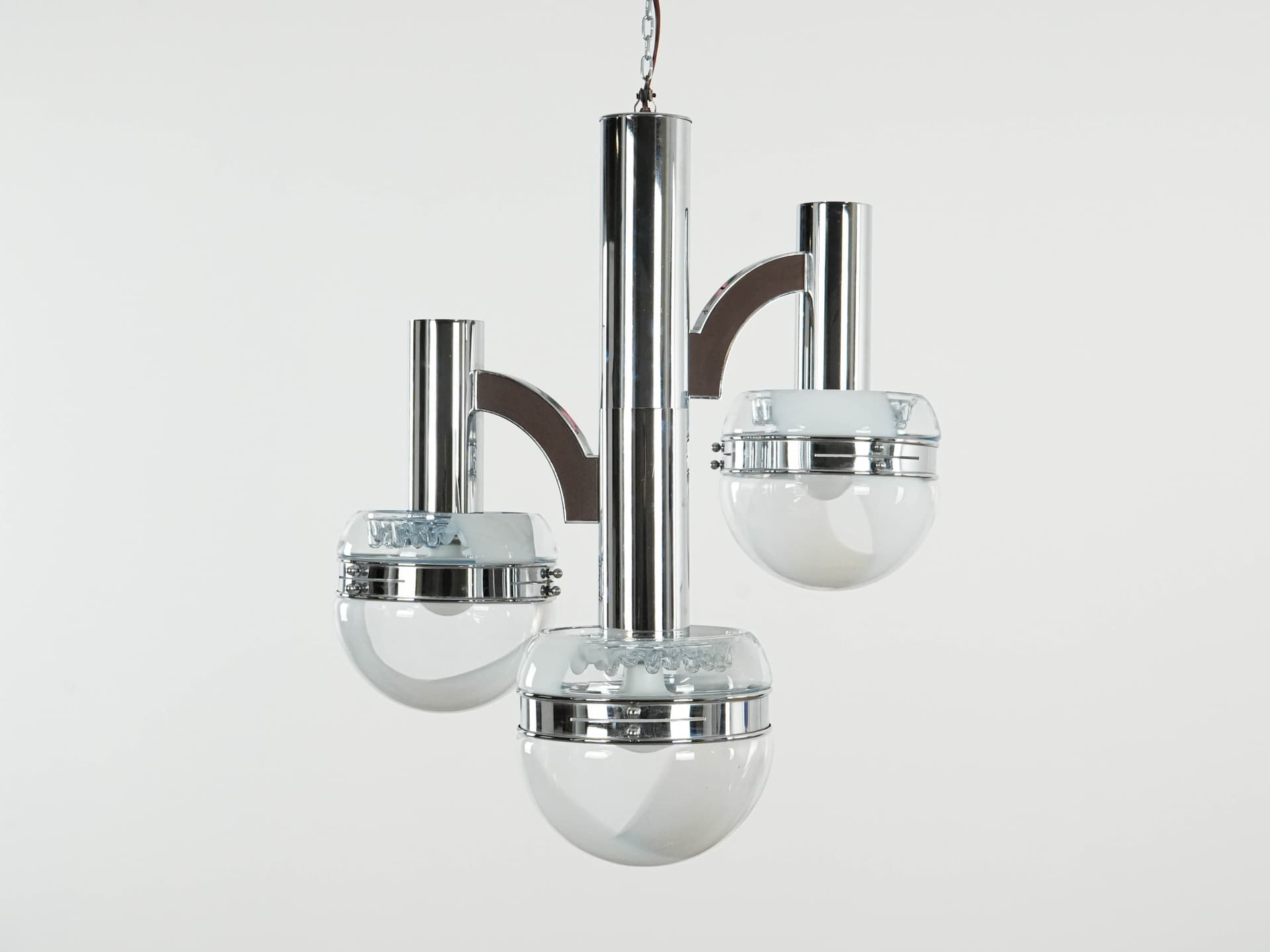 Żyrandol Space Age, szkło Murano, Włochy, lata 70 - 131152