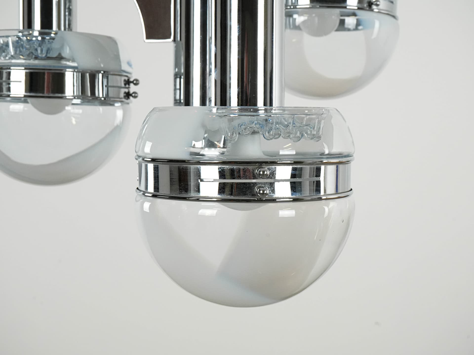 Żyrandol Space Age, szkło Murano, Włochy, lata 70 - 131154