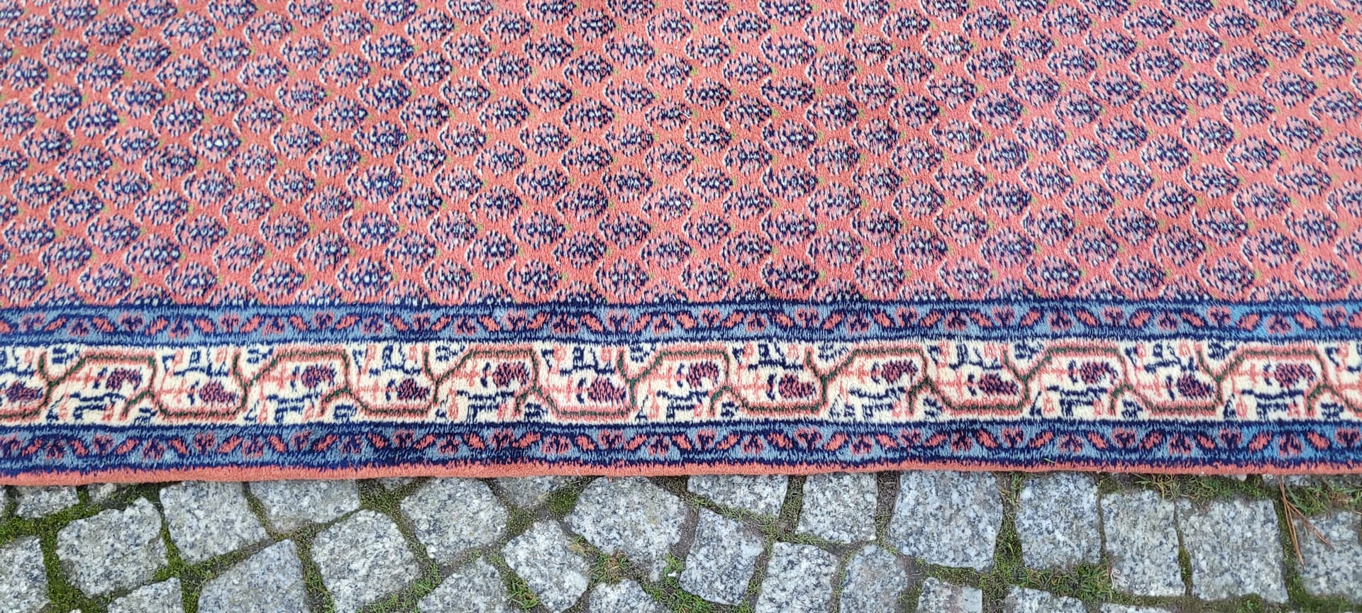 ORIENTALNY INDO SAROUG MIR PERSKI DYWAN RĘCZNIE TKANY 75/285CM - 131355