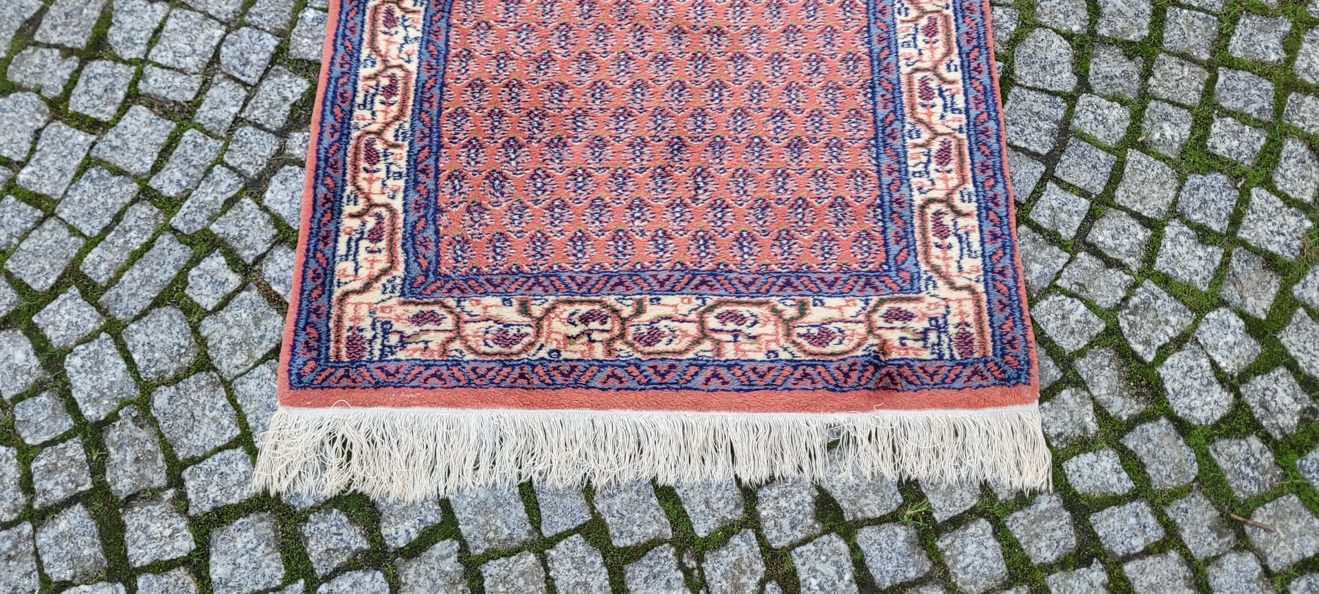 ORIENTALNY INDO SAROUG MIR PERSKI DYWAN RĘCZNIE TKANY 75/285CM - 131350