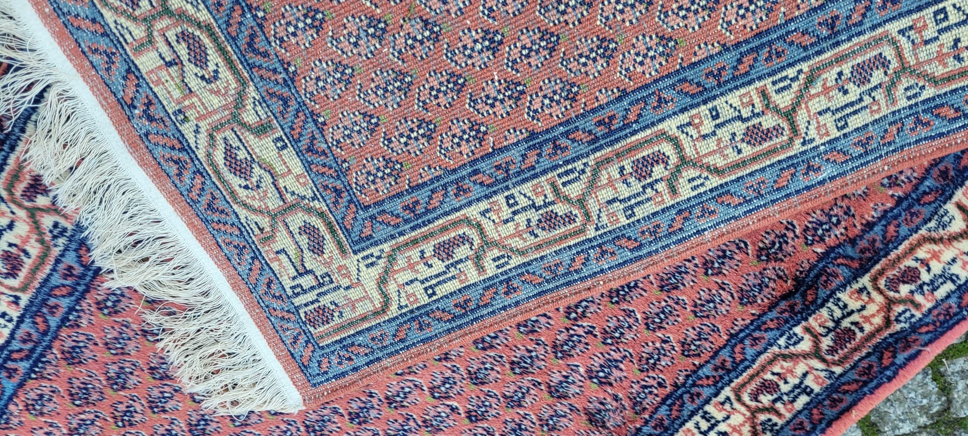 ORIENTALNY INDO SAROUG MIR PERSKI DYWAN RĘCZNIE TKANY 75/285CM - 131356