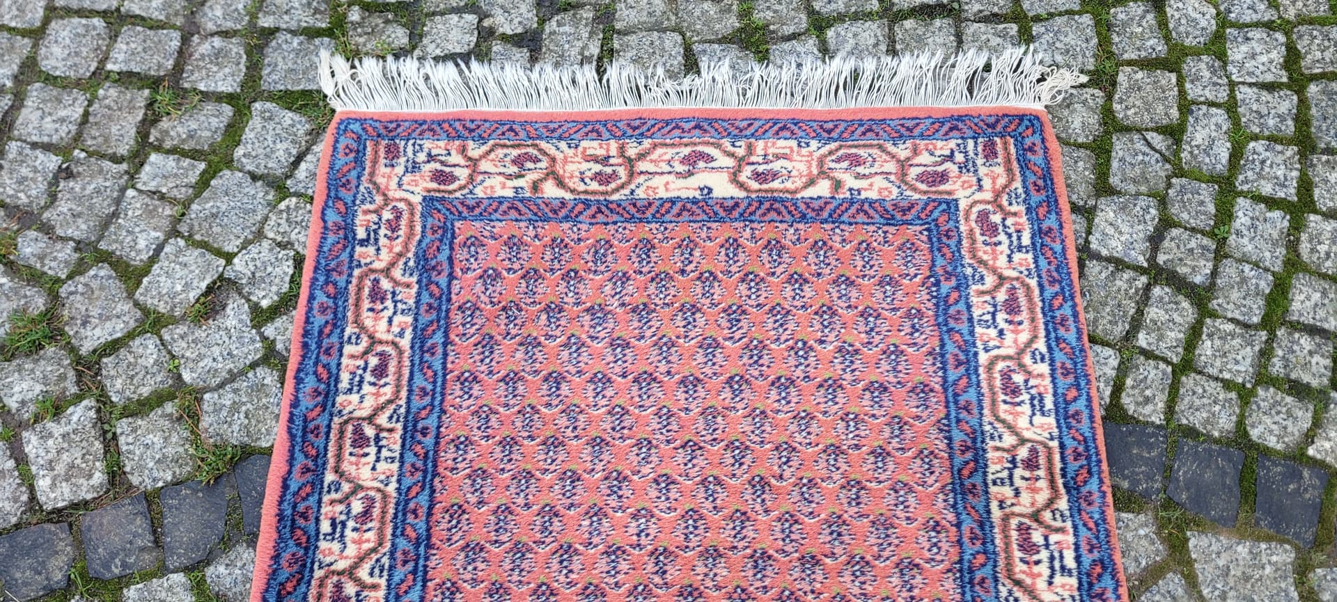 ORIENTALNY INDO SAROUG MIR PERSKI DYWAN RĘCZNIE TKANY 75/285CM - 131353