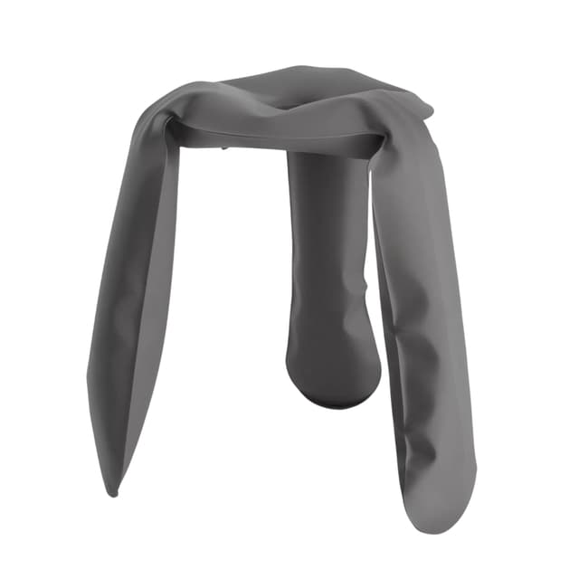 Stołek PLOPP szary, 50 cm, Zieta Studio - WYMIARY