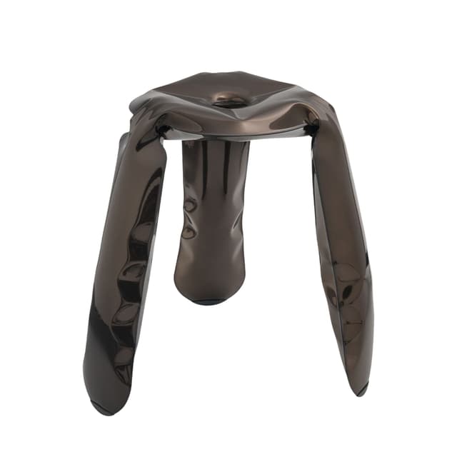 Stołek PLOPP brązowy 50 cm, Zieta Studio - WYMIARY