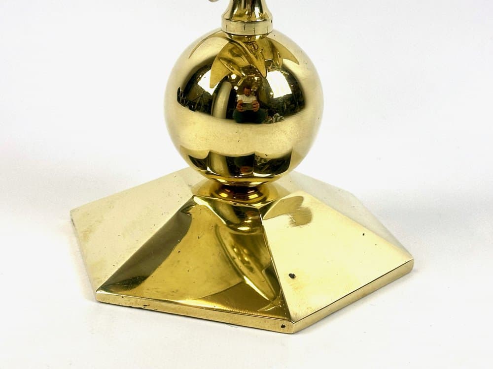 Model biurkowy samolotu Mosquito, złoty, mosiądz, Wielka Brytania, lata 40. - 149605