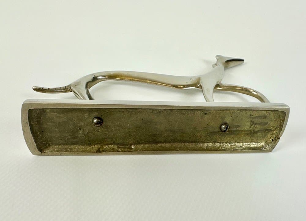 Figurka chart, Art déco, srebrny, mosiądz, proj. L. Hoenig, Węgry, lata 30. - 149768