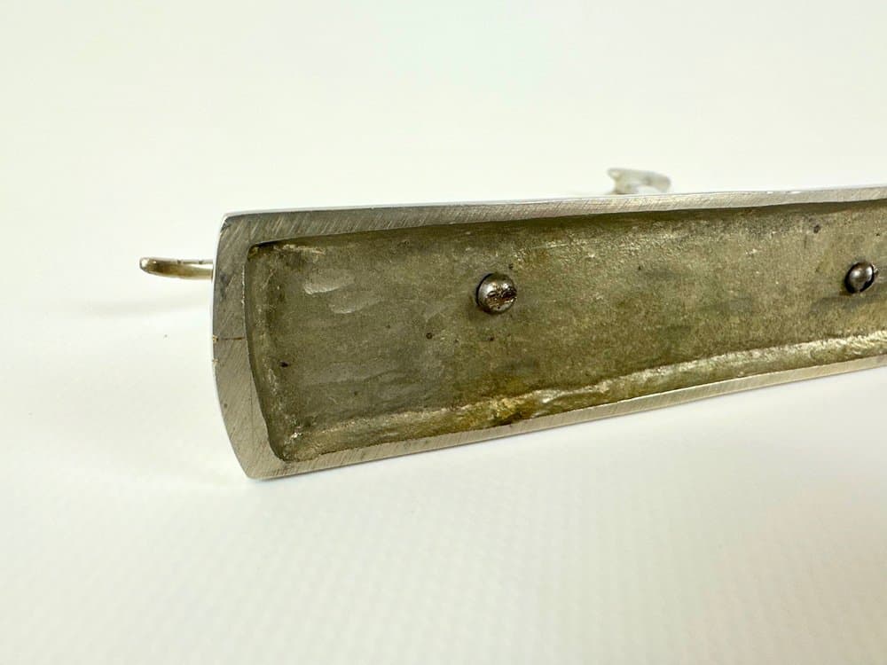 Figurka chart, Art déco, srebrny, mosiądz, proj. L. Hoenig, Węgry, lata 30. - 149765