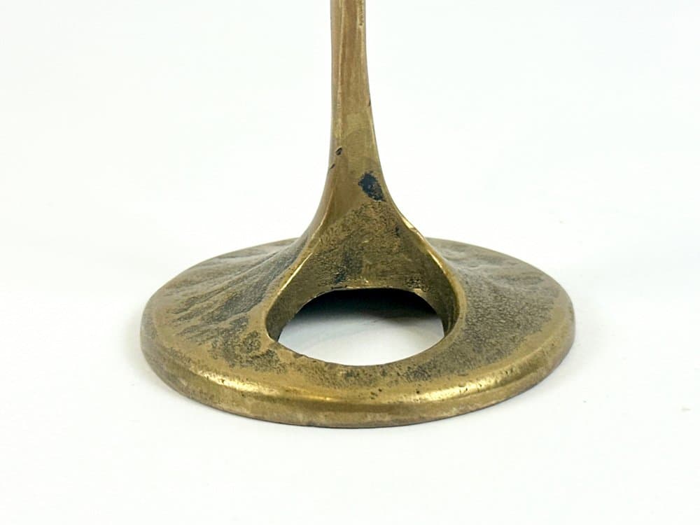 Candleholder Amadeus, gold, bronze, Fratelli Tonini, Italy, 1950s - 149860