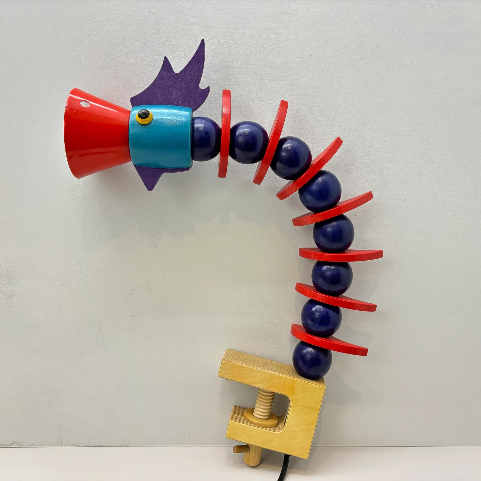 Wielokolorowa lampka biurkowa Pop Art, Haba, Niemcy, lata 90. - 8970