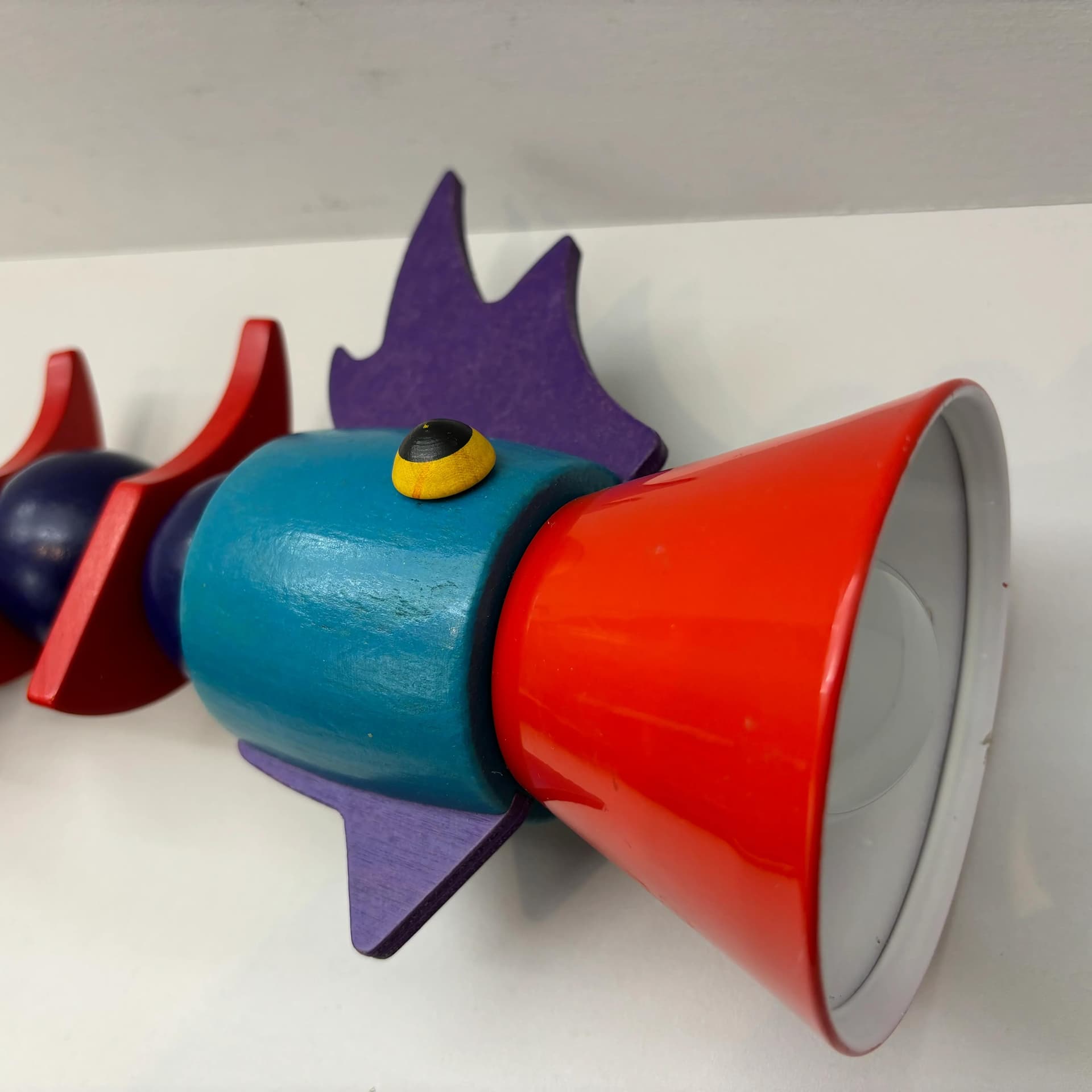 Wielokolorowa lampka biurkowa Pop Art, Haba, Niemcy, lata 90. - 8971