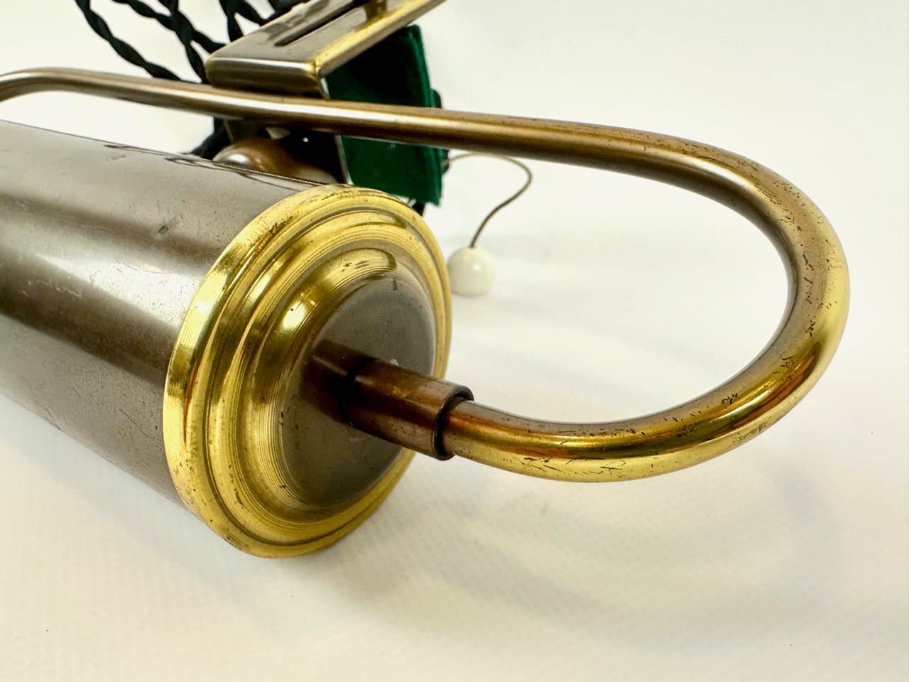 Piano lamp Art Deco, golden brass, Germany, 1930s - 149881