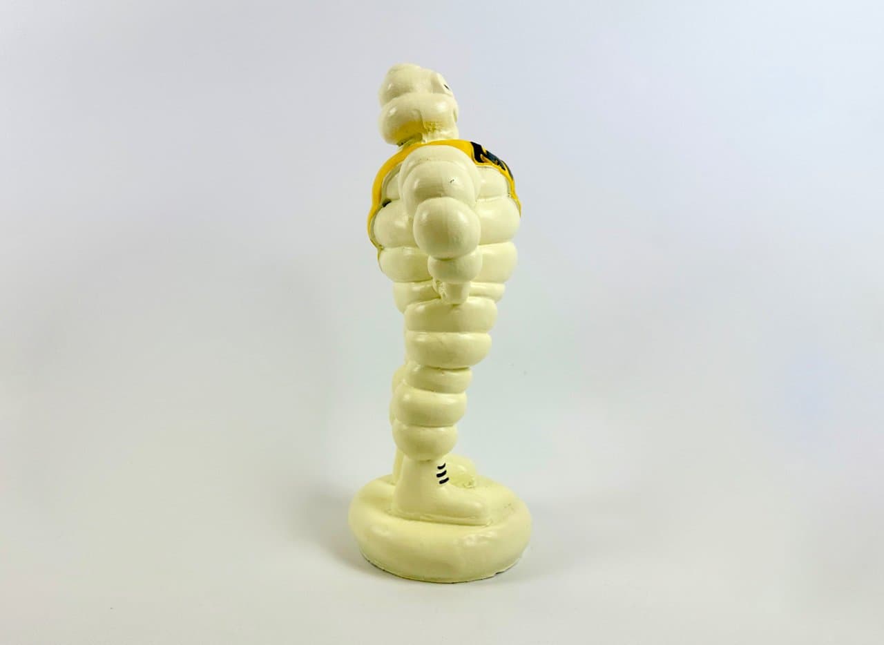 Figurka Bibendum, kość słoniowa, Francja, lata 70. - 149901