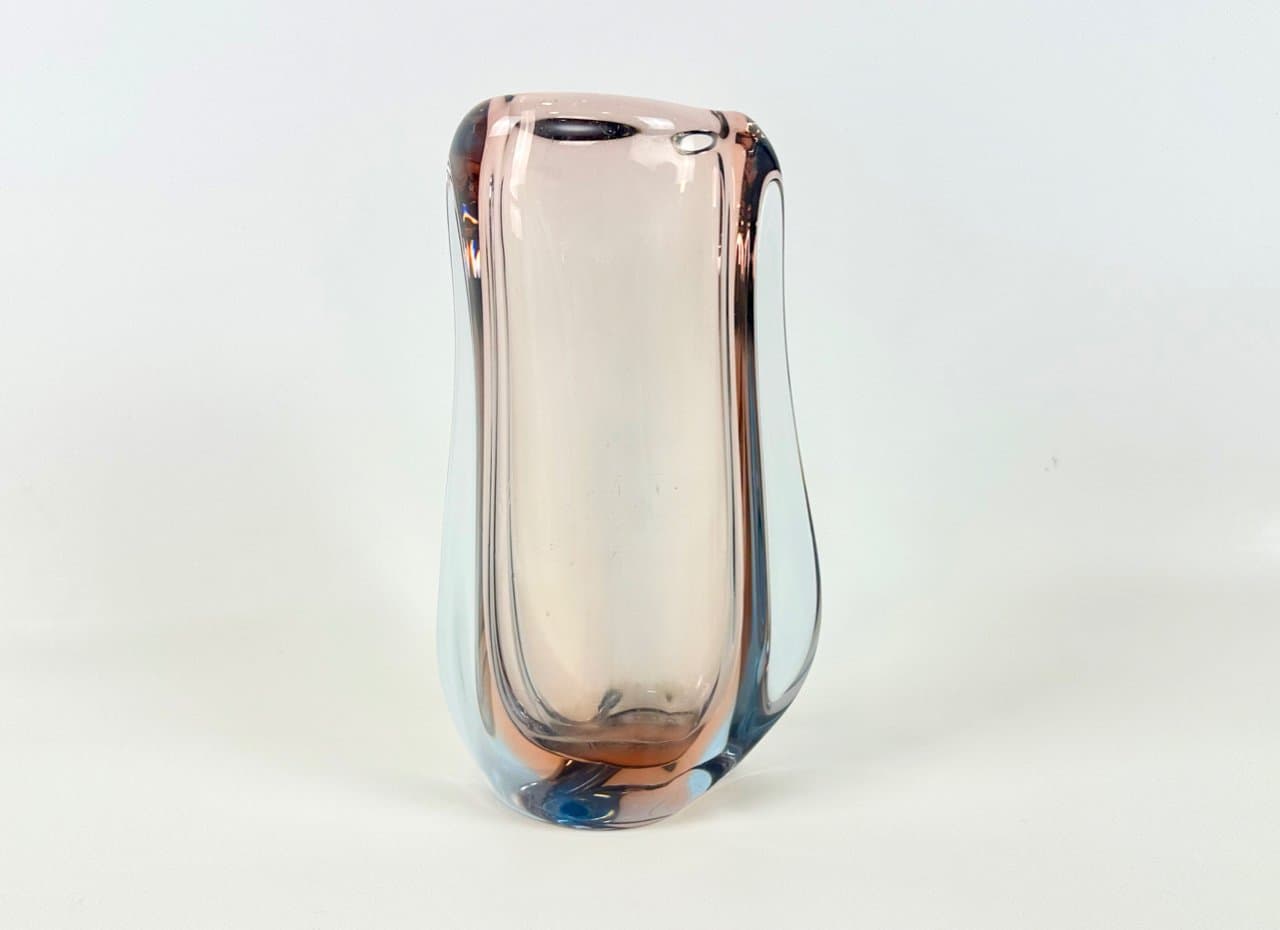 Wazon artystyczny, multikolor, szkło, Czechosłowacja, lata 60. - 149987