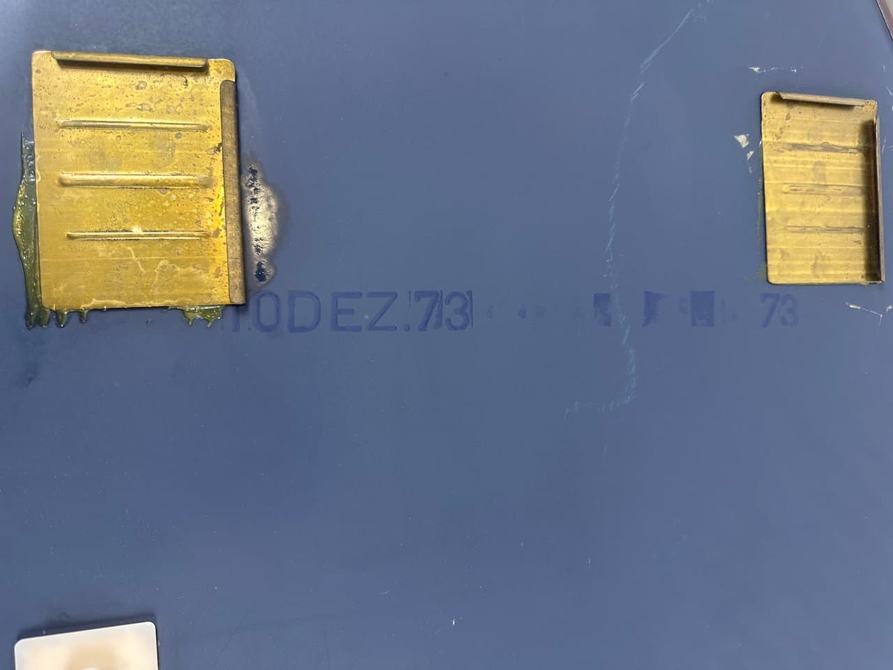 Lustro ścienne eliptyczne, szkło kryształowe, stal niklowana srebrna, Niemcy, lata 70. - 150111