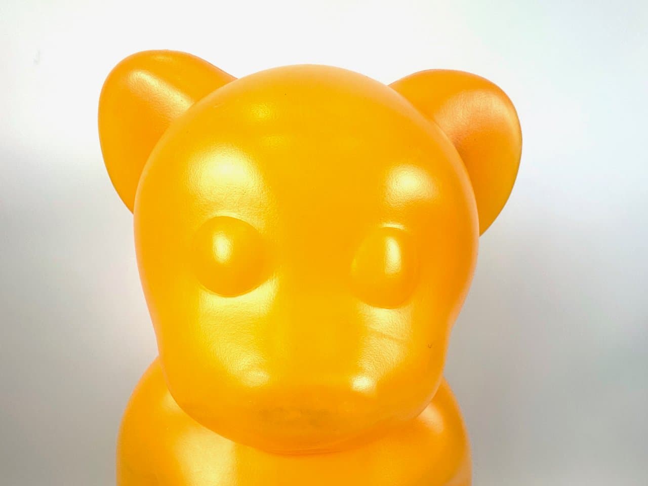 Lampa podłogowa Lumibär, pomarańczowy, plastik, Niemcy, lata 80. - 150160