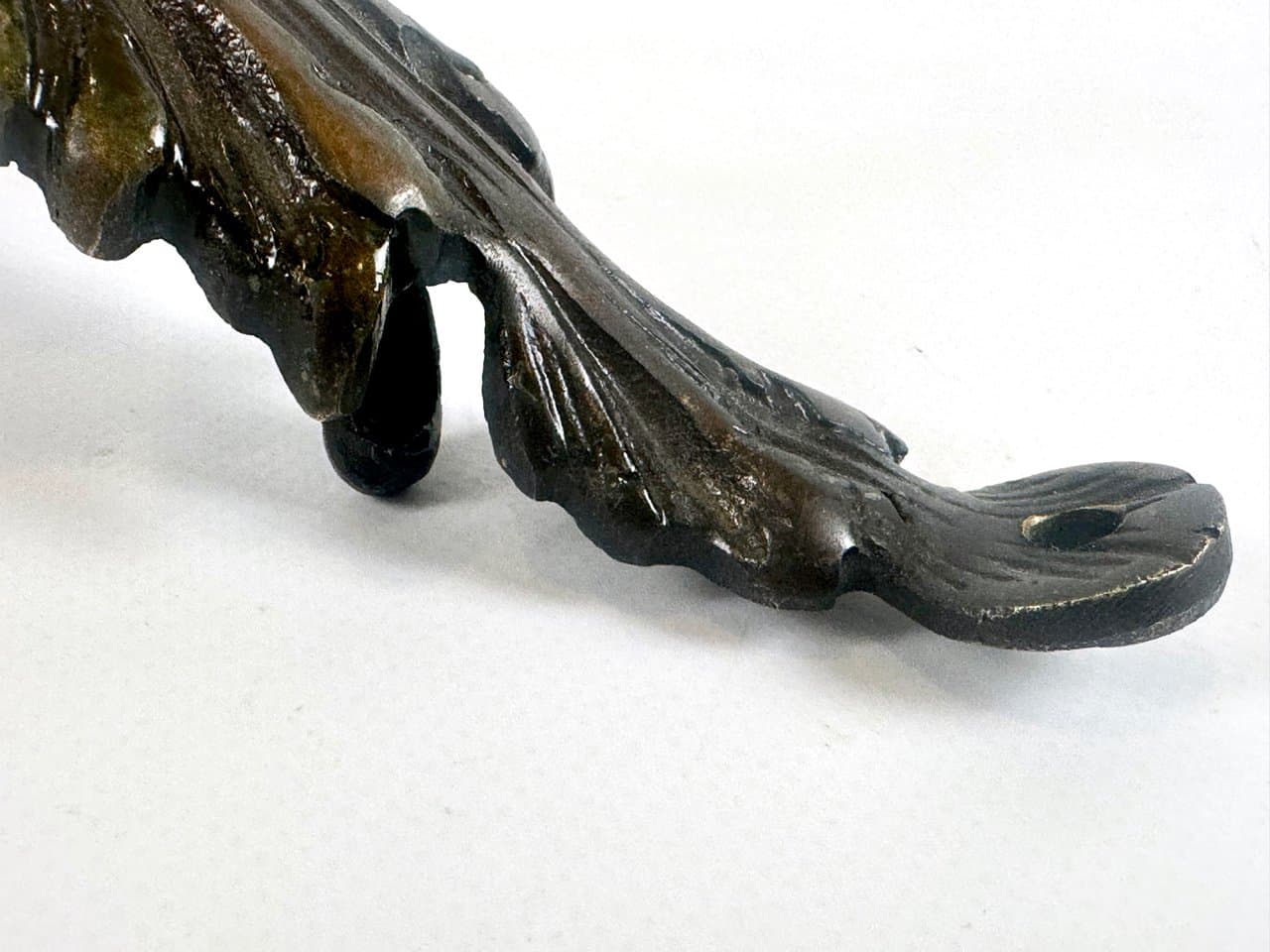 Door Pull Handle Cherub, golden, brass, Victorian style, 19th c. - 150201