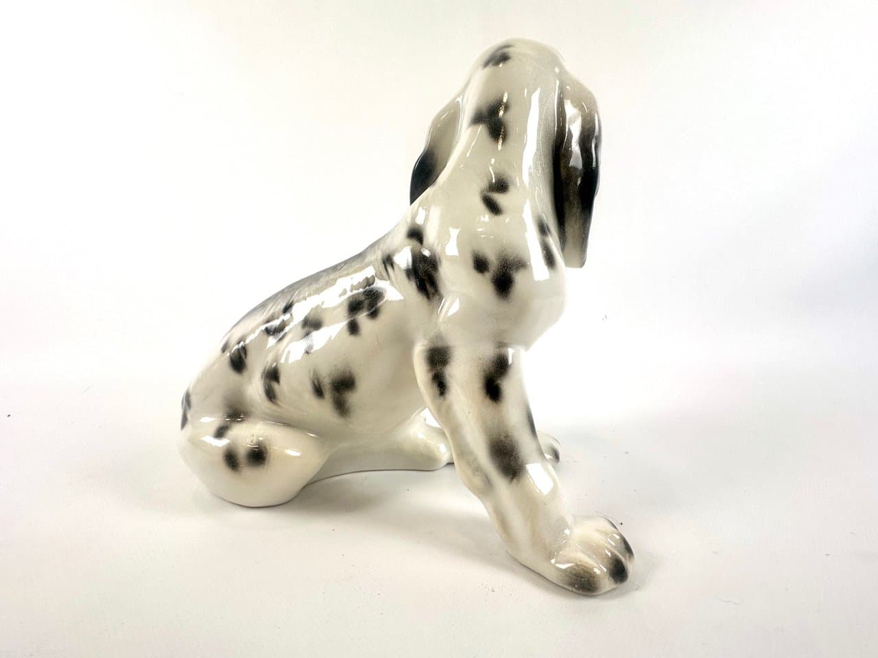 Figurka szczeniaka, kość słoniowa, porcelana, lata 60. - 150210