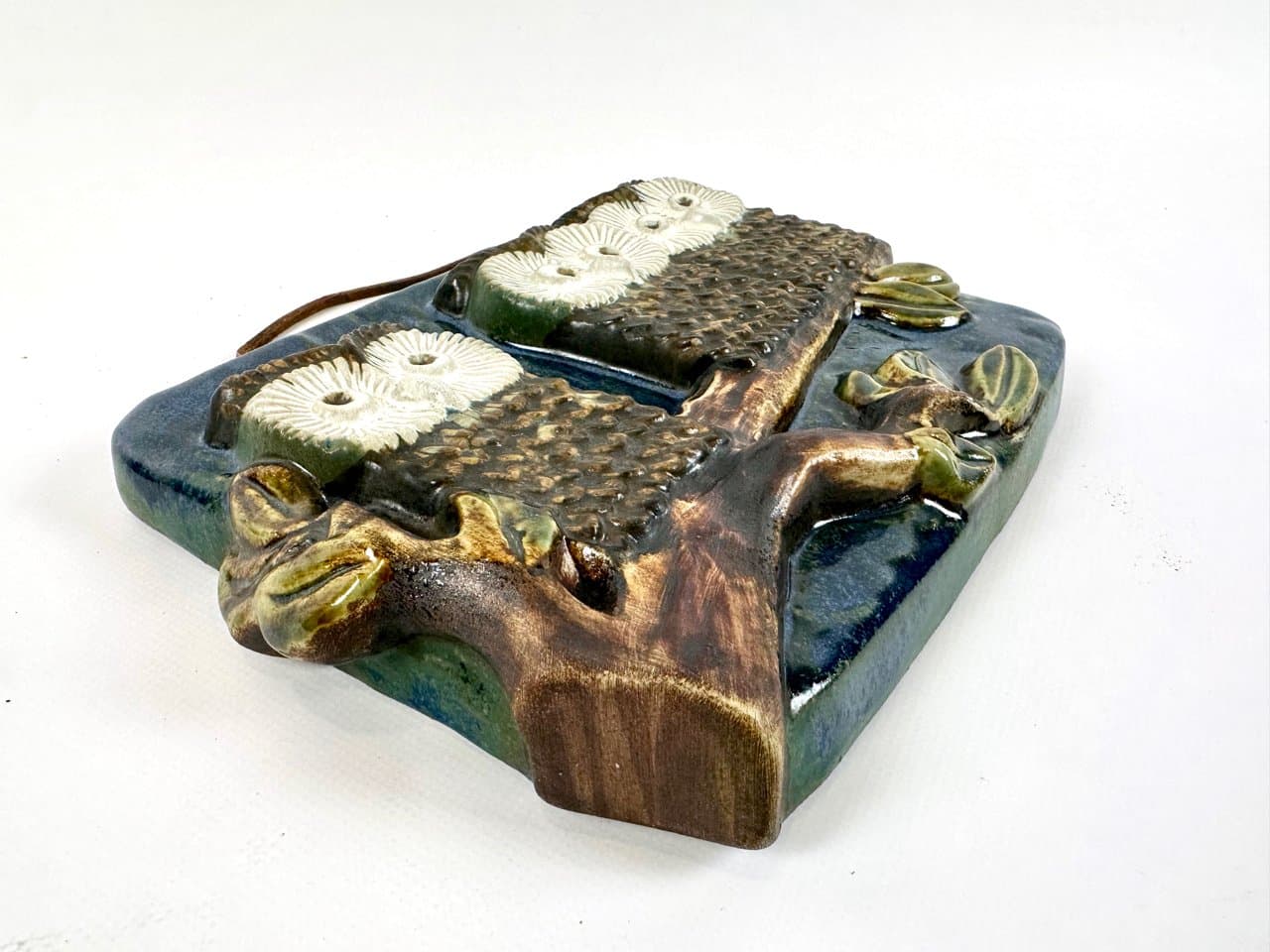 Plakieta ścienna, multikolor, ceramika, Szwecja, lata 60. - 150230