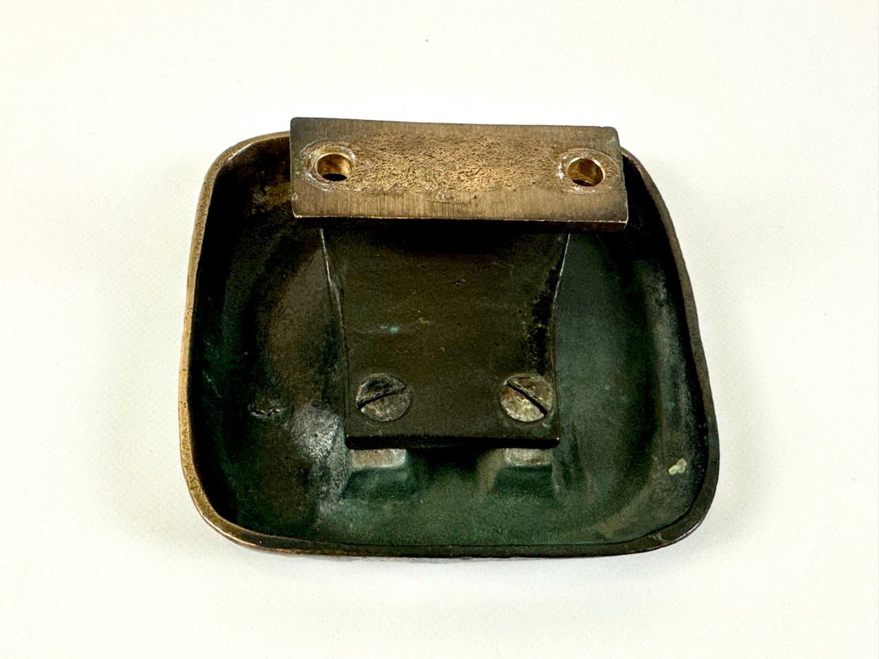 Door handle Alpana, Brutalist, brown, bronze, Germany, 1970s - 150303