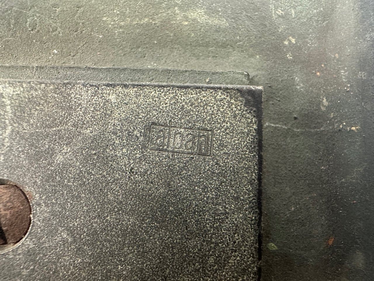 Door Handle Alpana, Brutalist, golden bronze, Germany, 1970s - 150327