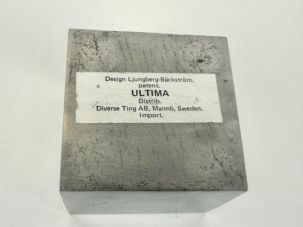 Popielniczka Ultima 7, srebrny, aluminium, Dania, lata 60. - 150396