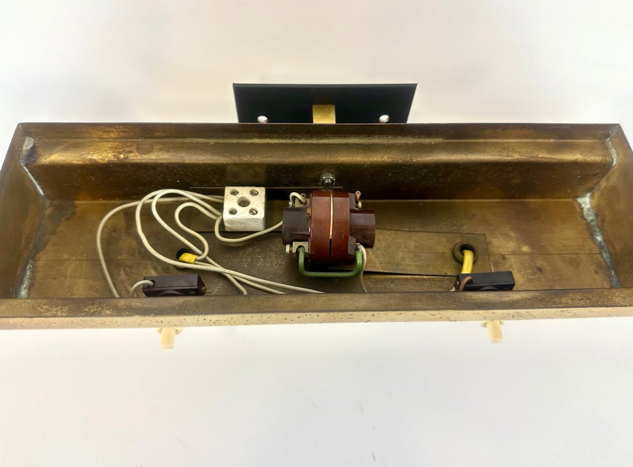 Wall lamp Art Deco, golden brass, 1930s - 150612