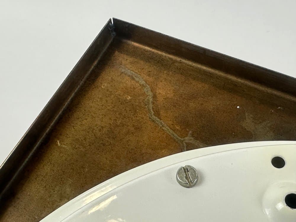 Lampa sufitowa postmodernistyczna, mosiądz złoty, Niemcy, lata 70. - 150620