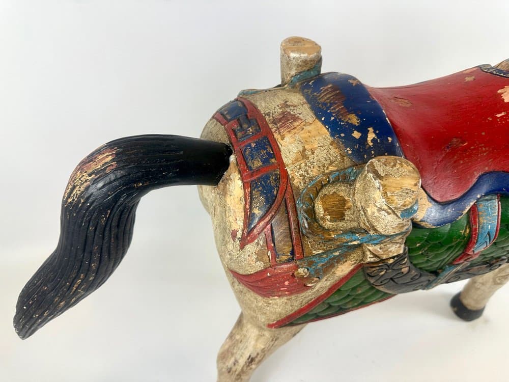 Horse figurine, hand-painted, wood, Germany, 19th c. - 150629
