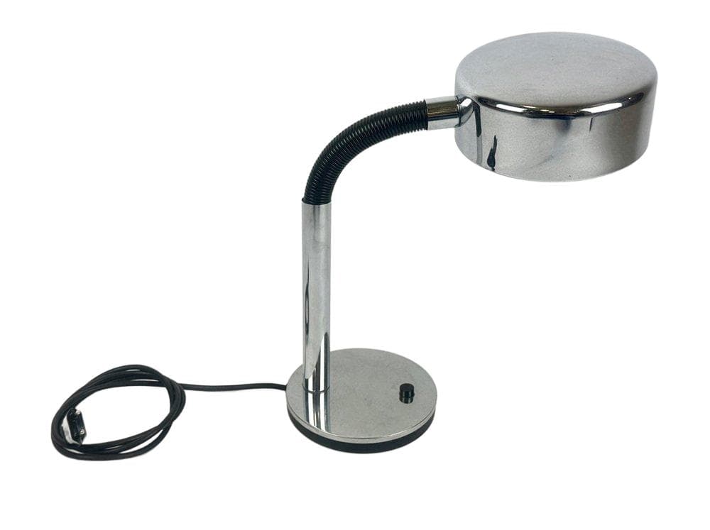 Desk Lamp Bauhaus, silver steel, Germany, 1960s - 148352