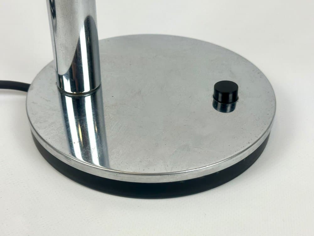 Desk Lamp Bauhaus, silver steel, Germany, 1960s - 150732