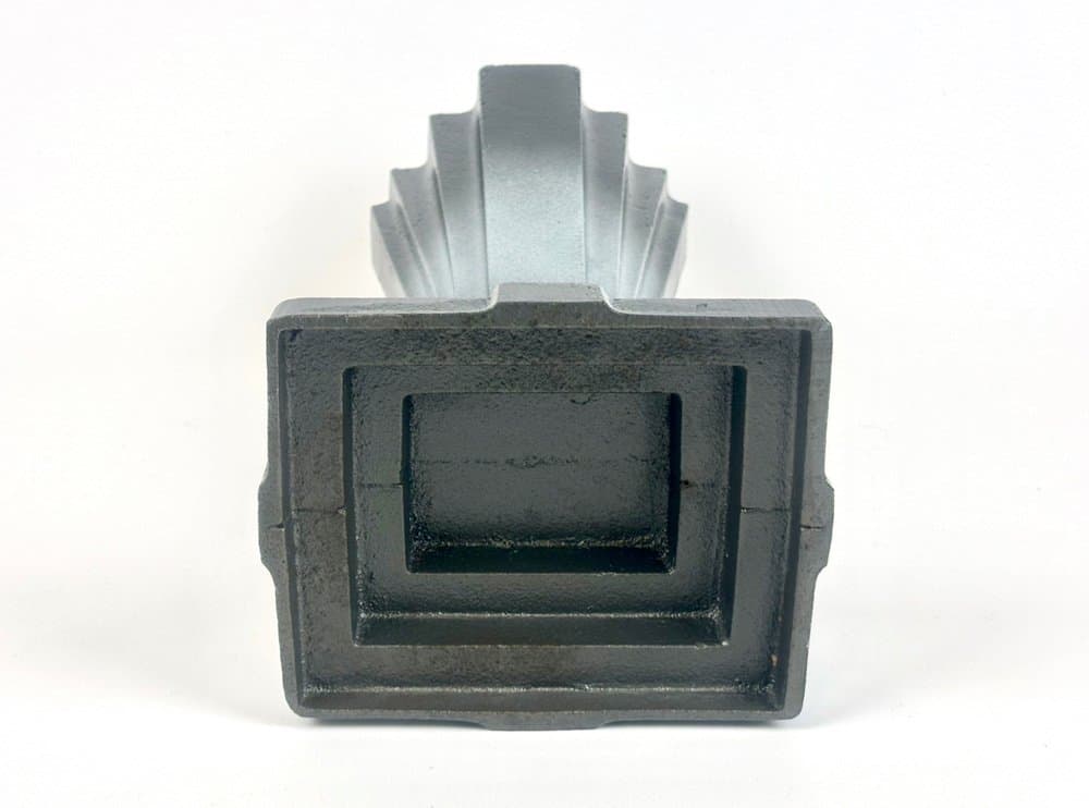 Wazon Art déco, Husqvarna, czarny, żeliwo, Szwecja, lata 30. - 150813