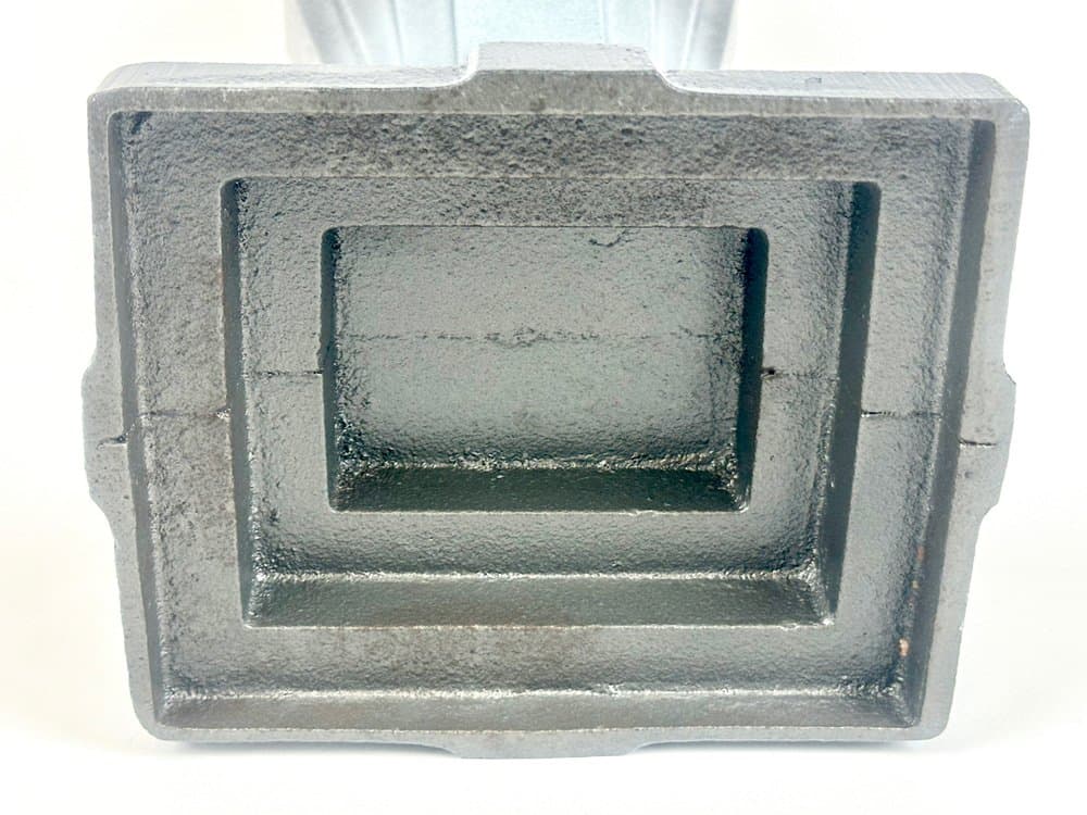 Wazon Art déco, Husqvarna, czarny, żeliwo, Szwecja, lata 30. - 150812