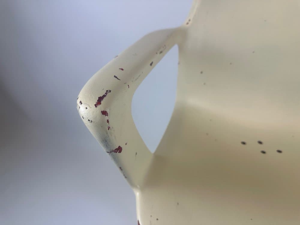 Chair Z, ivory, by E. Moeckl, Germany, 1960s. - 150845