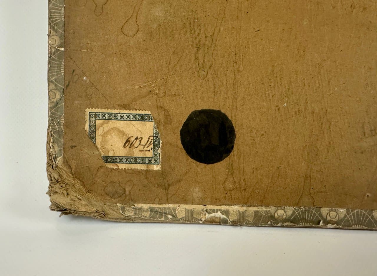 Tablica szkolna edukacyjna, multikolor, papier, Czechy, początek XX w. - 150896