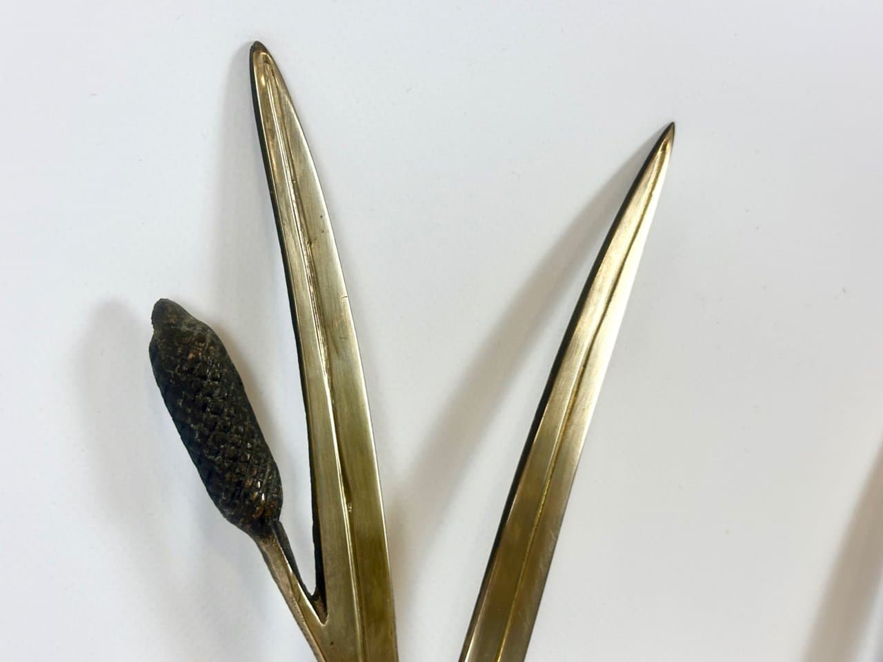 Rzeźba ścienna, mosiądz złoty, lata 60. - 150962