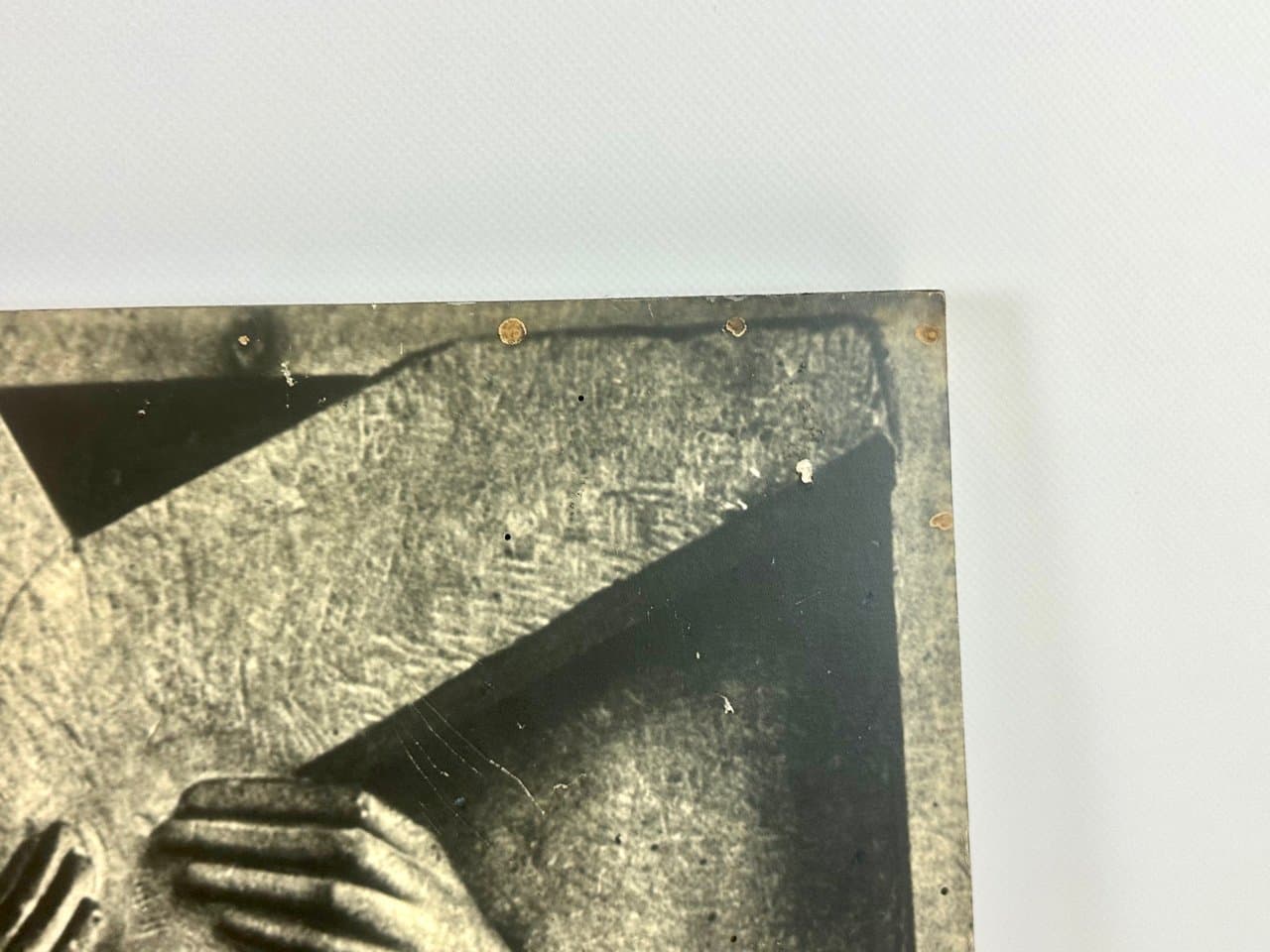 Komplet trzech plansz Droga Krzyżowa Brutalist, czarny, kość słoniowa, papier, sklejka, Niemcy, lata 60. - 150991