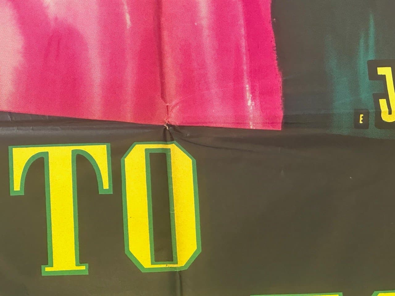 Movie poster Crime in the Mirror, 140x100 cm, multicolor paper, Italy, 1960s. - 151040