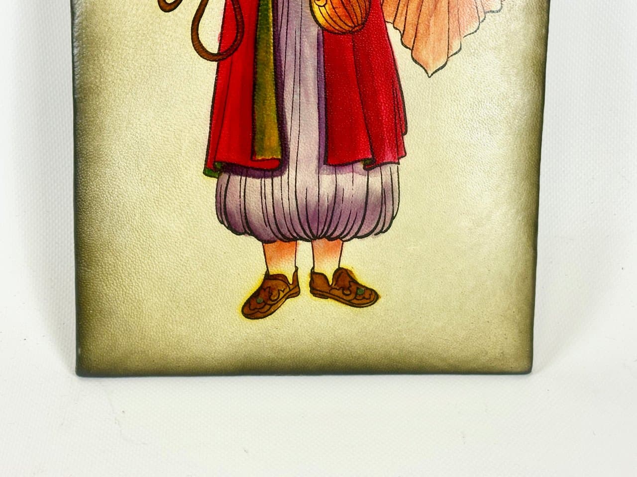 Painting, Folk Art, Multicolor, Leather, Iraq, 19th c. - 151300