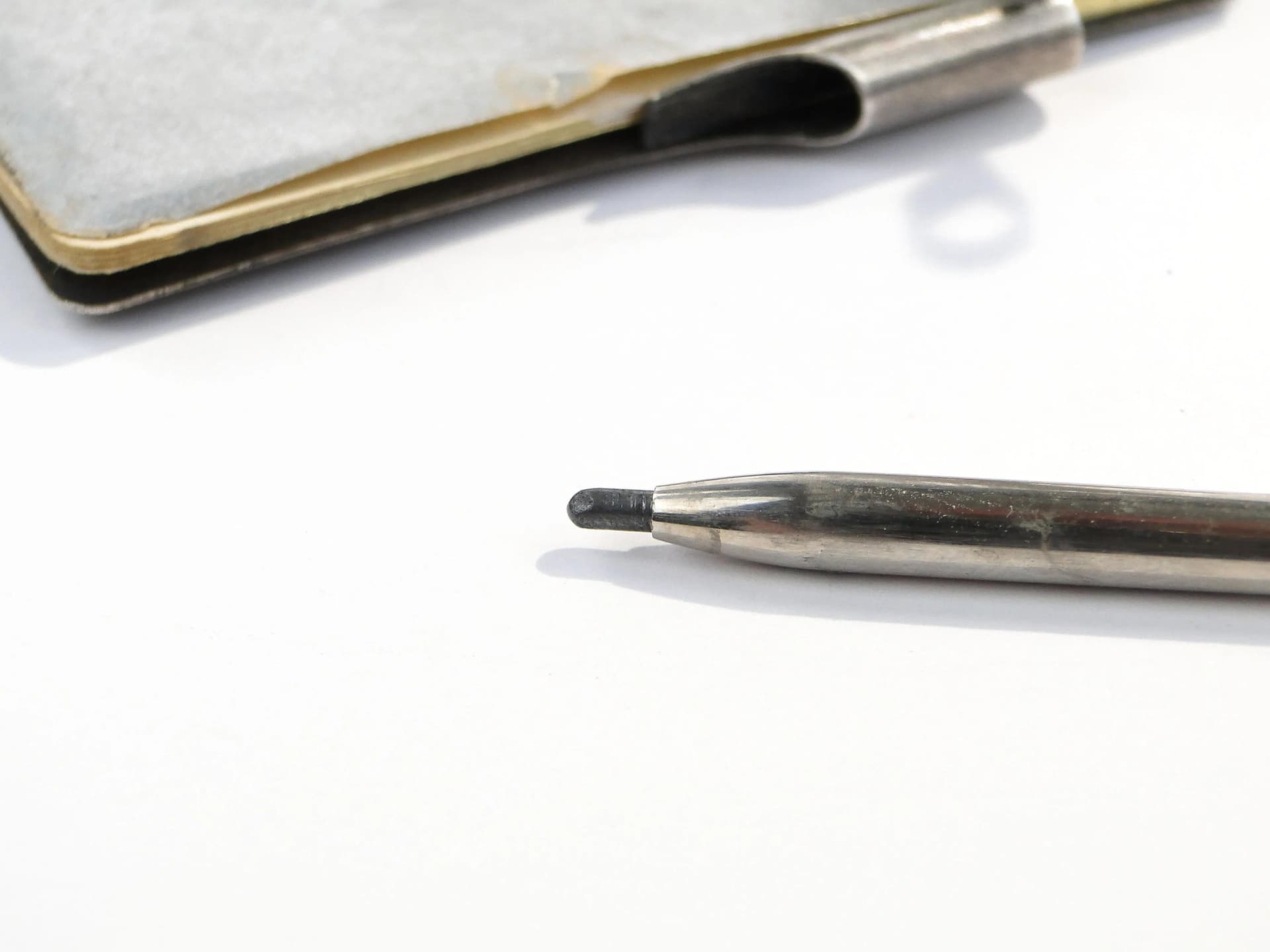 Art Nouveau Dance Card, silver, brass, Poland, early 20th c. - 9277