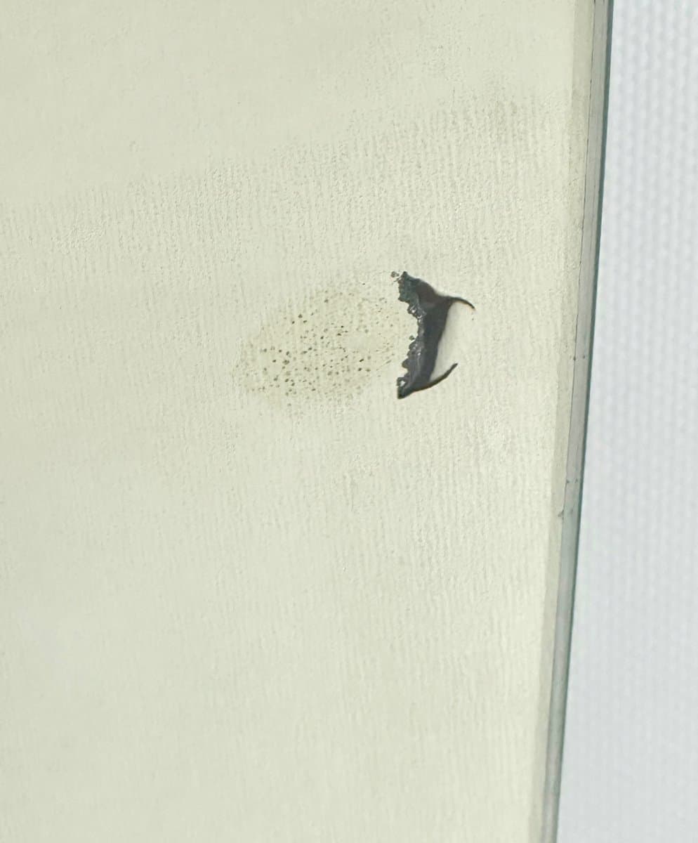 Lustro ścienne Art déco, szkło transparent, mosiądz, Niemcy, lata 40. - 151406