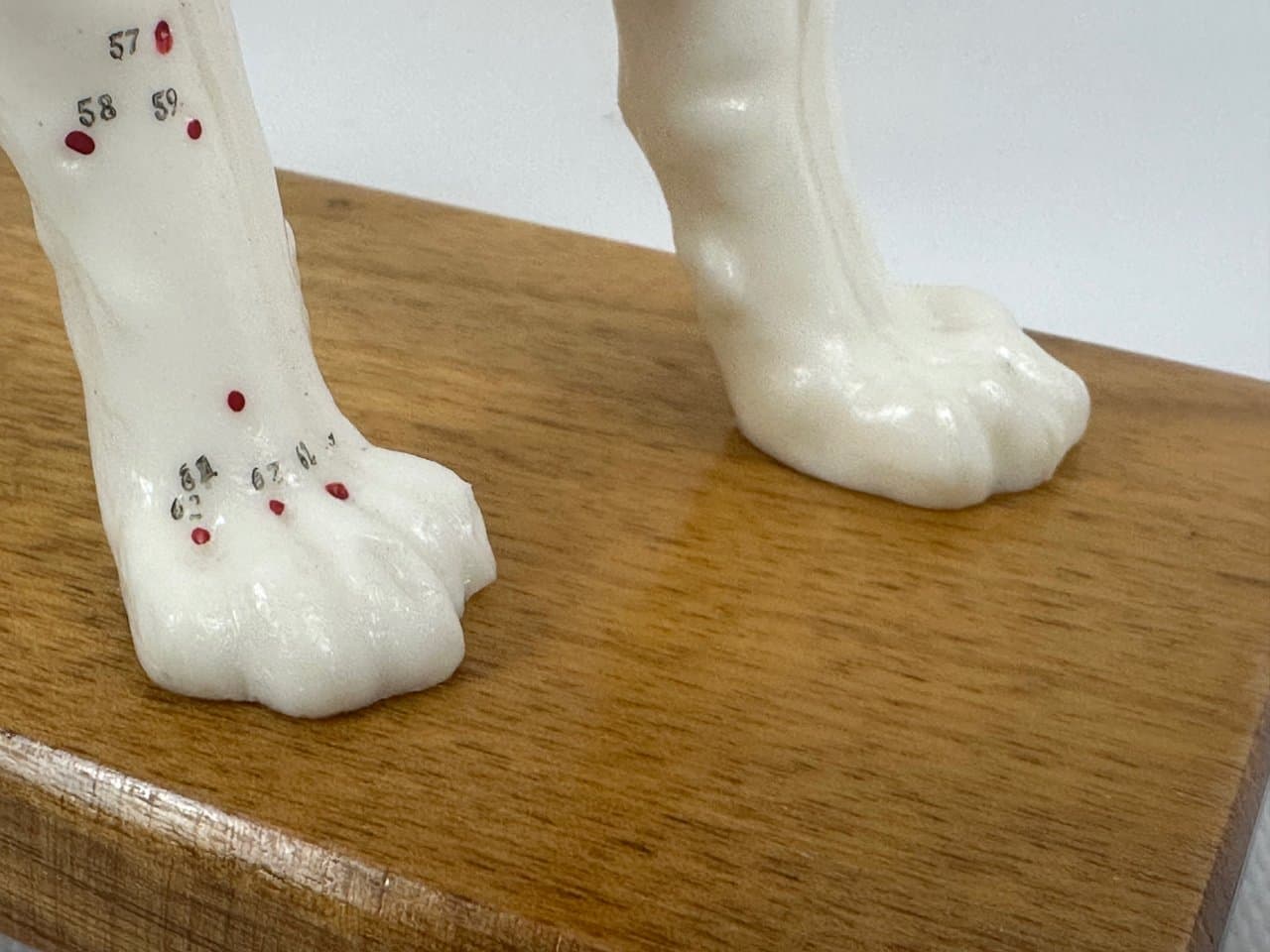 Didactic Dog Figurine, multicolor vinyl, 1960s - 151542