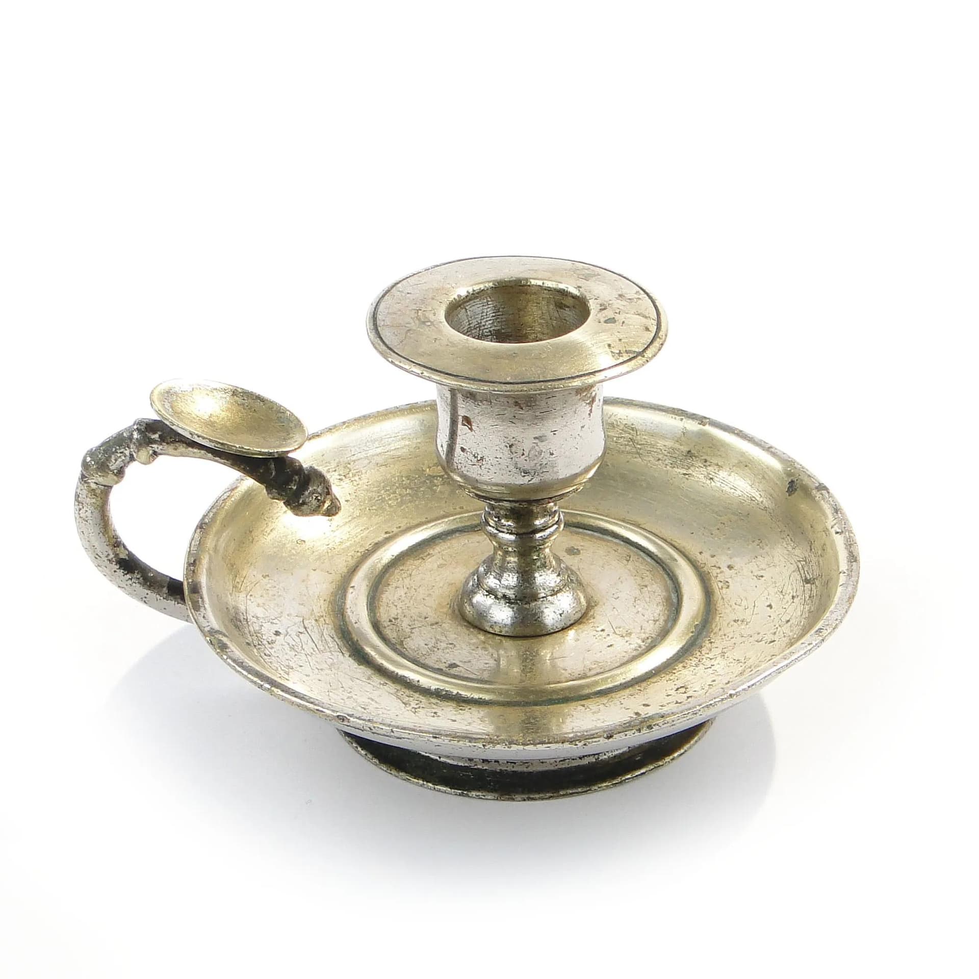 Kaganek, srebro, mosiądz, Norblin, Polska, XIX w. - 9244